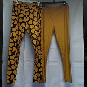 2 pack TC Lularoe leggings